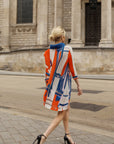 Equestrian Chain Print Shirt Dress
