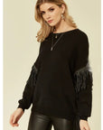 Tassel Sleeves jumper