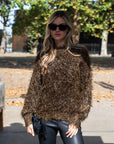 Fluffy Metallic Gold Jumper