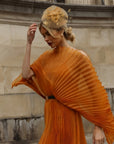 Mesh Fascinator with Sculpted Bow And Faux Pearl Detail