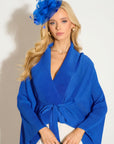 Mesh Fascinator with Sculpted Bow And Faux Pearl Detail