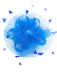 Mesh Fascinator with Sculpted Bow And Faux Pearl Detail