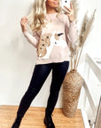 UNICORN HORSE sequin embellished Jumper