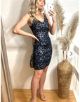 Trendy animal leopard print bodycon party dress