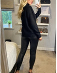 Jumper with Cut Outs and Chain Detail