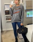Sequin embellished jumper (Grey)