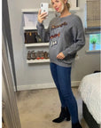 Sequin embellished jumper (Grey)