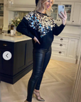 Mirror Sequin Jumper