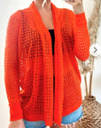 Relax Holiday fine knitted cardigan