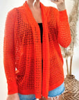 Relax Holiday fine knitted cardigan