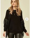 Tassel Sleeves jumper