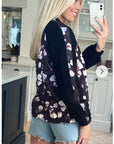 Floral Print Bomber Jacket (Multi floral)