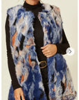Soft Faux Fur oversize long Gilet