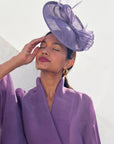 Statement Bow & Feather Disc Fascinator