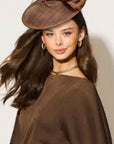 Statement Bow & Feather Disc Fascinator