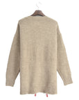 Fringe cable knit Jumper