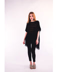 Cotton Oversize Top (BLACK)
