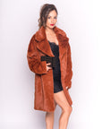 Oversized Luxury soft faux fur Coat