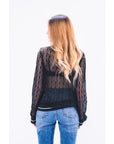 Floral Patched Sweatshirt (Green)