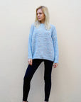 Blue Knitted Jumper Knitwear