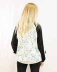Floral Print Bomber Jacket (Light floral)