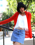 Relax Holiday fine knitted cardigan