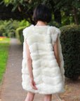 Plus Size Faux Fur Gilet