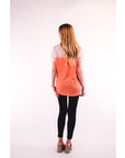 Neon Colour Mesh T-shirt (ORANGE)