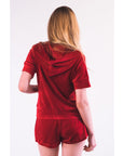Short sleeves tracksuits (RED)