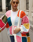 Hand Crochet Multicolour Granny Square Patchwork Handbag