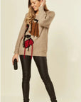 Fringe cable knit Jumper