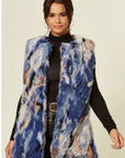 Soft Faux Fur oversize long Gilet