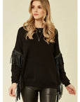 Tassel Sleeves jumper