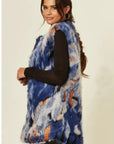 Soft Faux Fur oversize long Gilet