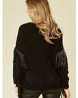 Tassel Sleeves jumper