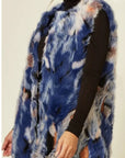 Soft Faux Fur oversize long Gilet