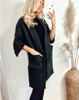 Cape sleeves Coat (Green)