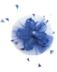 Mesh Fascinator with Sculpted Bow And Faux Pearl Detail