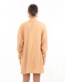 Cotton blend Duben shirt and shorts in relaxed fit co-ords Suits in Orange