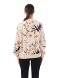 Floral Print Bomber Jacket (PINK)