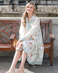 Seaworld artwork print Stain Oversized shirt dress