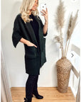 Cape sleeves Coat (Green)