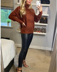 Jumper with Cut Outs and Chain Detail
