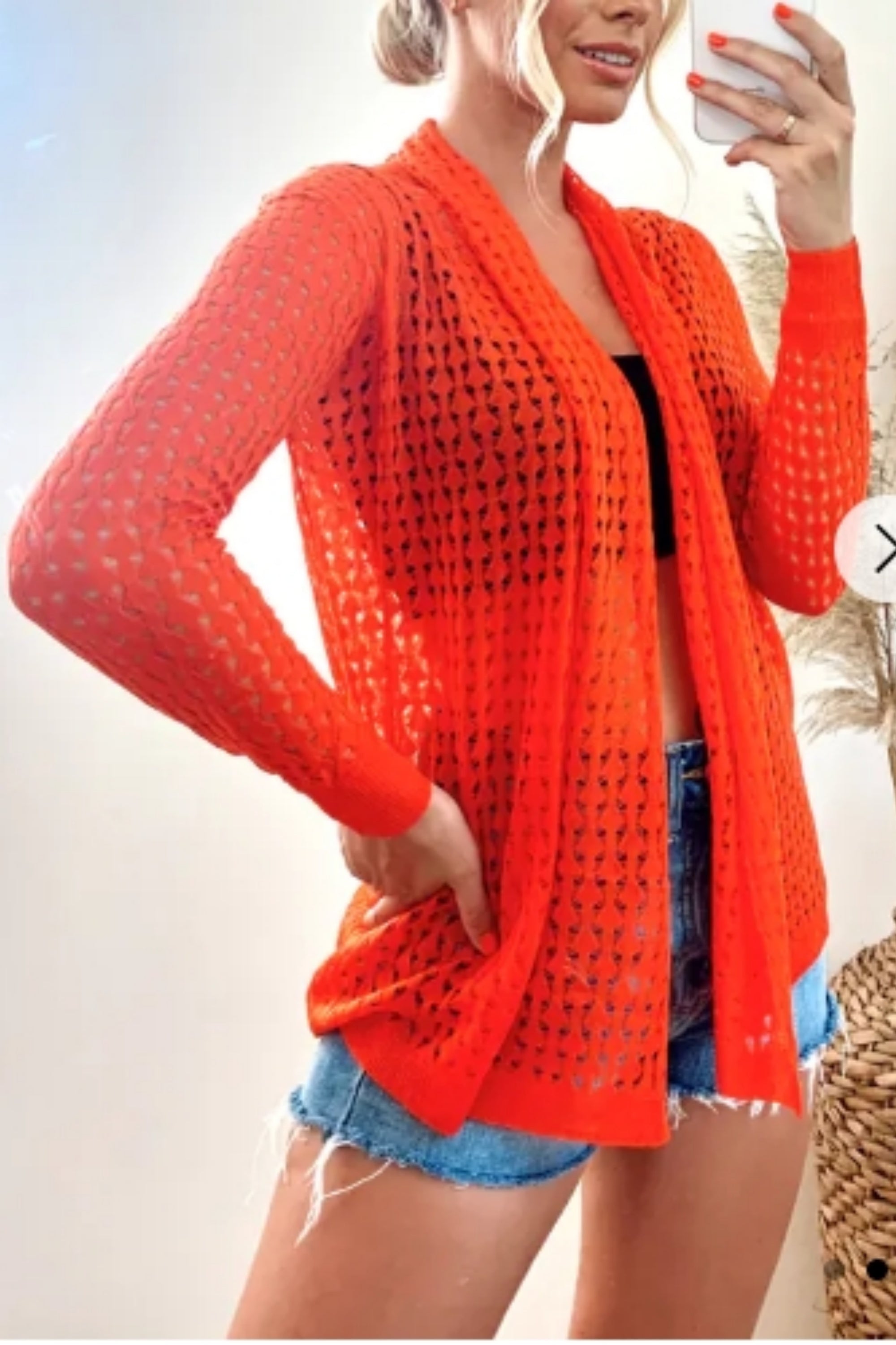 Relax Holiday fine knitted cardigan