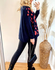 Animal Leopard Print Oversize Jumper