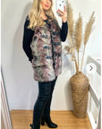 Faux Fur Longline Gilet