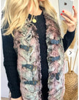 Faux Fur Longline Gilet