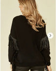 Tassel Sleeves jumper