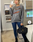 Sequin embellished jumper (Grey)