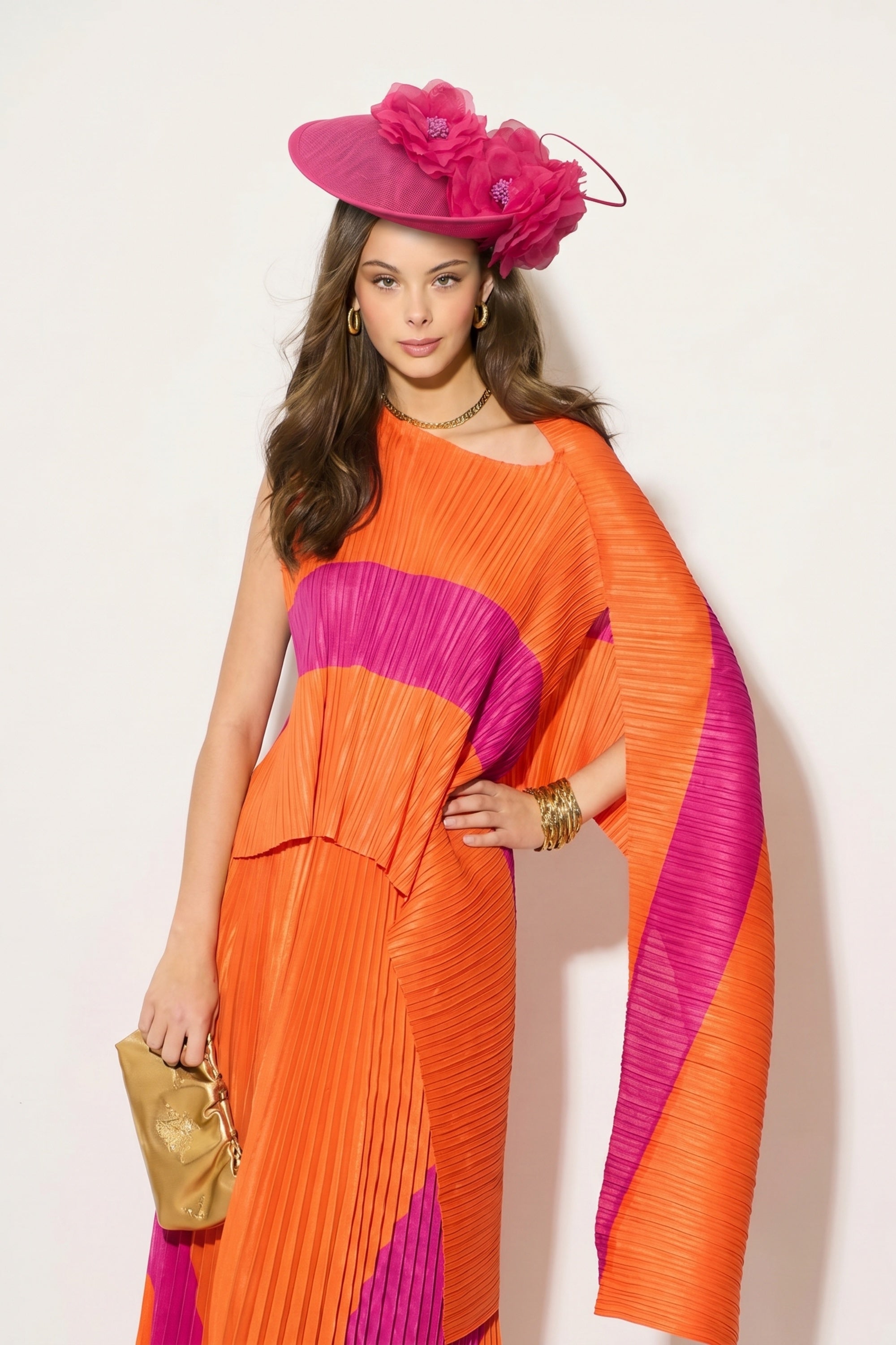Statement Floral Fascinator Headpiece